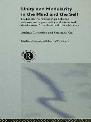 cover image of Unity and Modularity in the Mind and Self